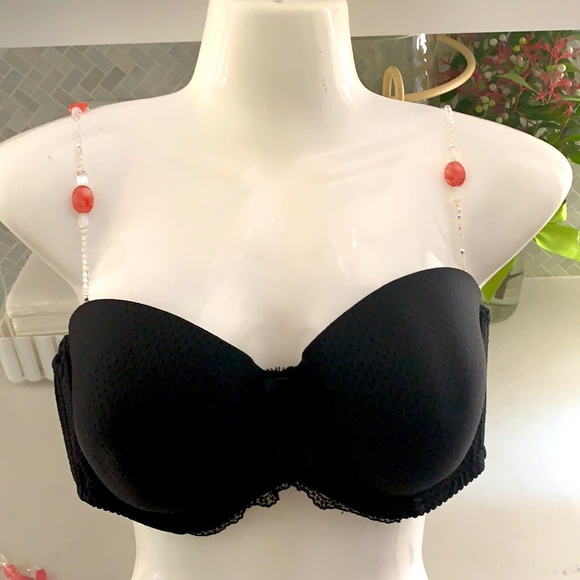 Crystal like bra straps, with elastic - Picture 2 of 7